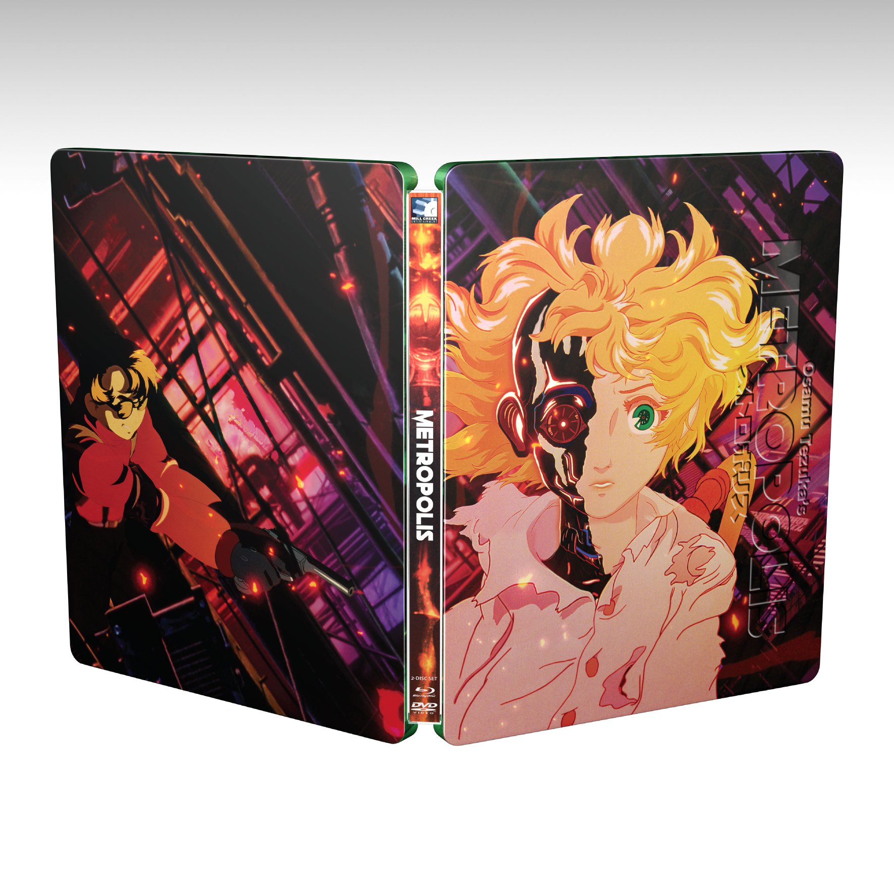 Osamu Tezuka’s Metropolis (Blu-ray SteelBook) [USA] | Hi-Def Ninja ...